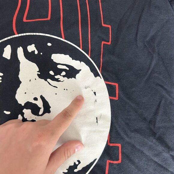 Biggie Smalls Mens Small Black Long Sleeve Graphic Hip Hop Notorious BIG - Picture 7 of 8